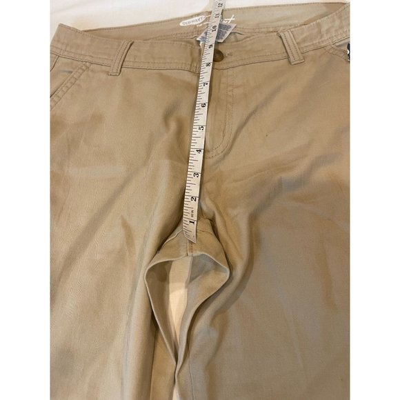 NWT Old Navy Women Chino Pant V/306028 the Flirt Flare Leg Stretch Khaki Size 4 - Picture 4 of 9